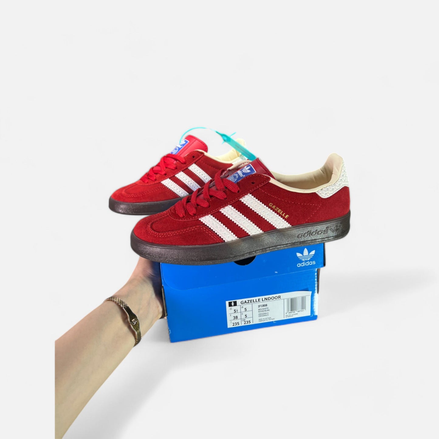 Adidas Gazelle Indoor Intensive Red