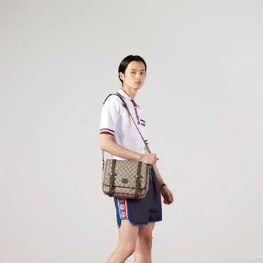 Sacoche Gucci GG Supreme Beige