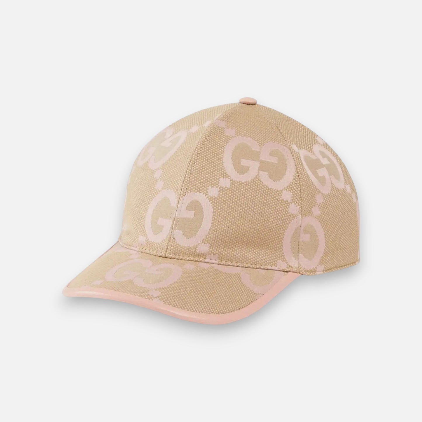 Casquette Gucci GG Supreme Beige & Rose
