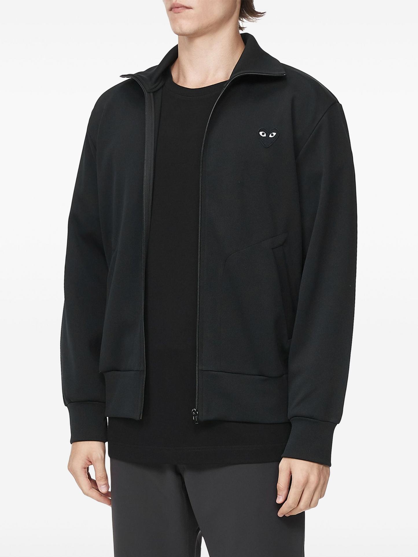 Sweat zippé Comme Des Garçons black