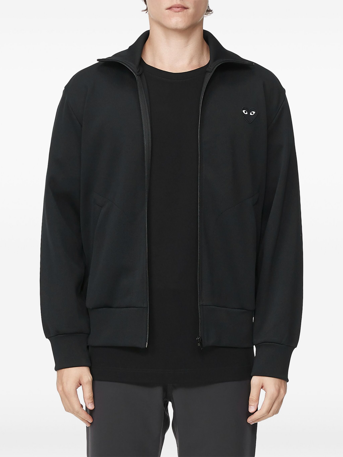 Sweat zippé Comme Des Garçons black