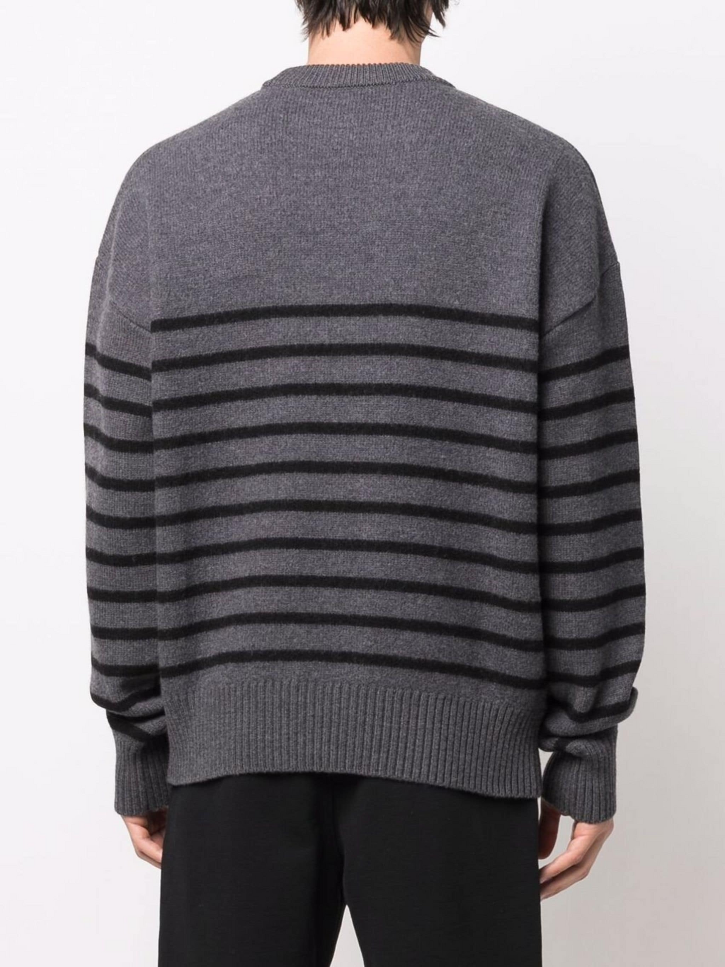 Pull AMI Paris Striped gray