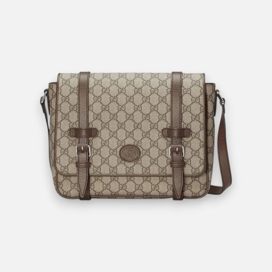 Sacoche Gucci GG Supreme Beige