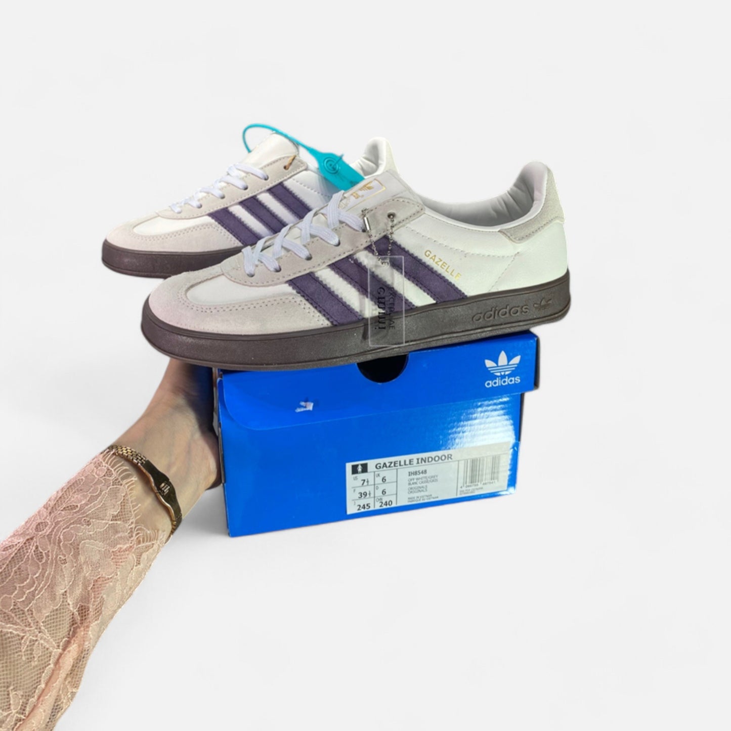 Adidas Gazelle Indoor Cream Lavender