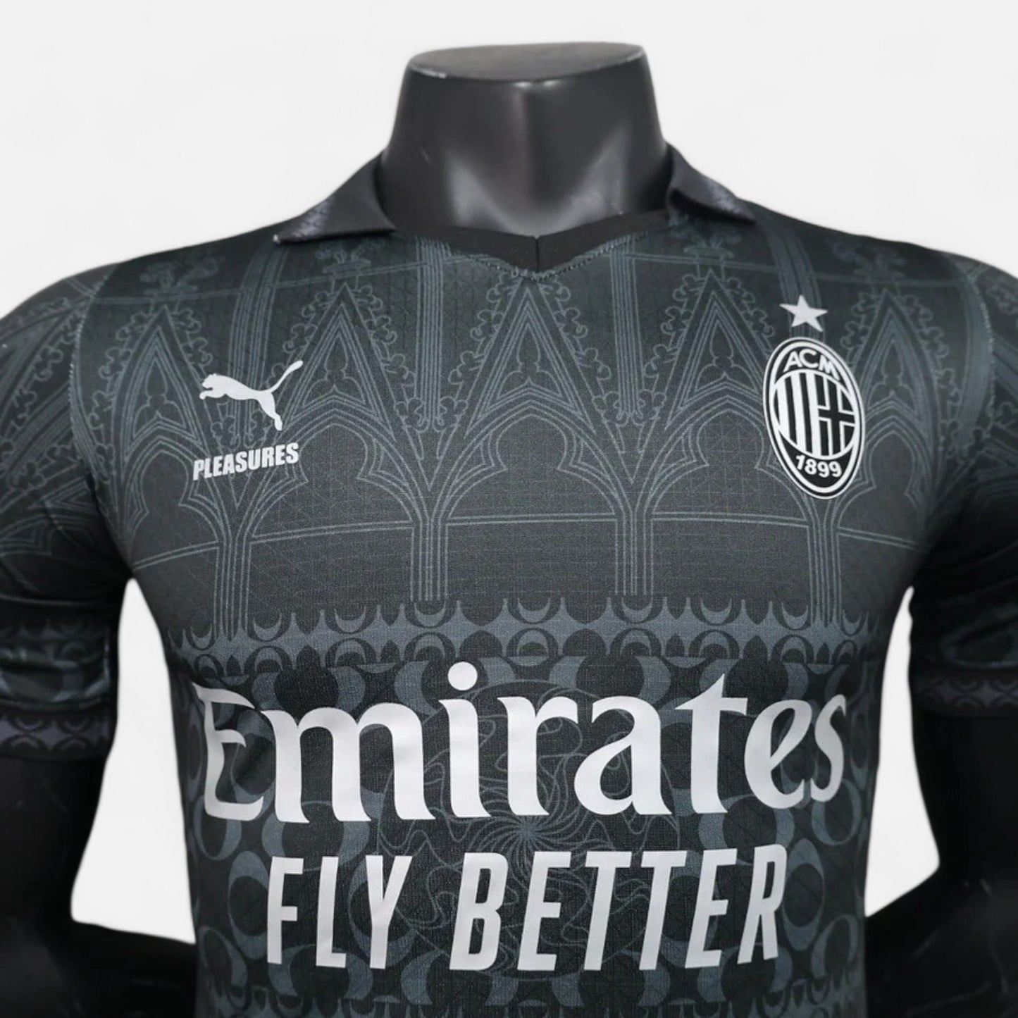 Maillot AC Milan x Pleasures 2024-2025 fourth