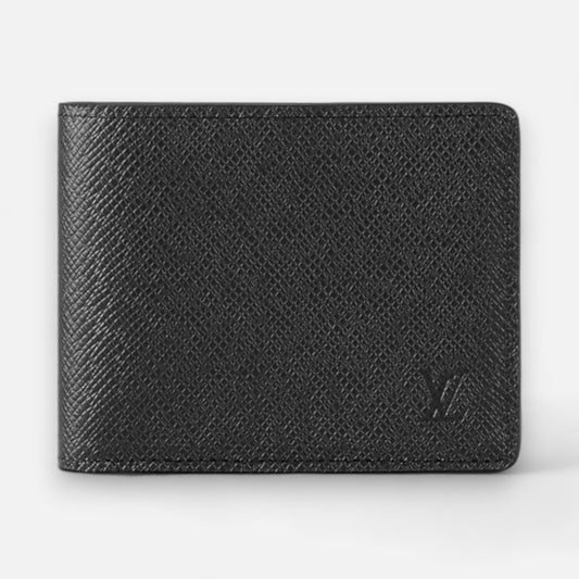 Portefeuille Louis Vuitton Cross Pattern Black