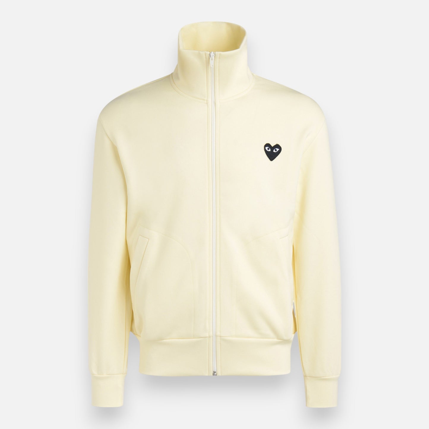 Sweat zippé Comme Des Garçons cream