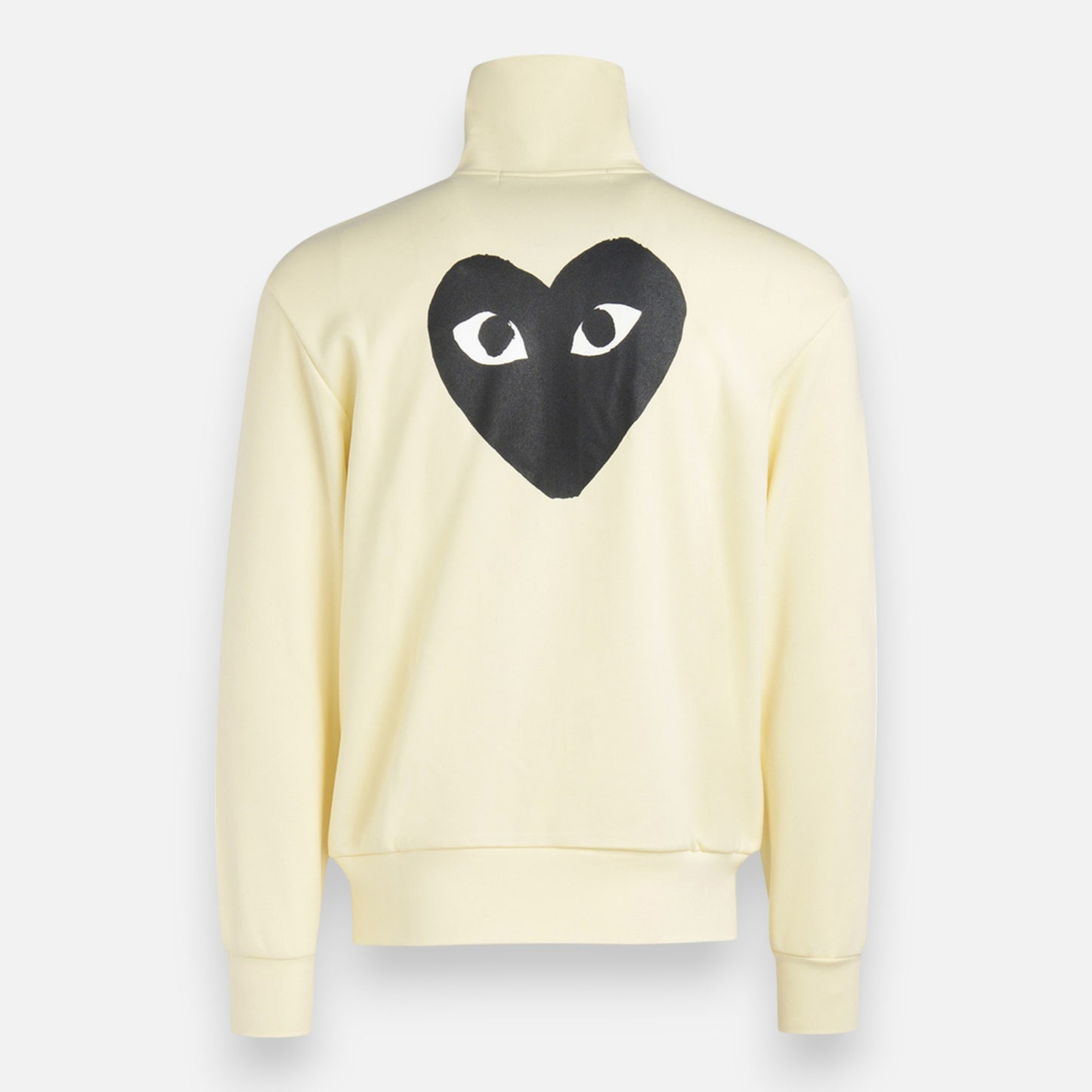 Sweat zippé Comme Des Garçons cream