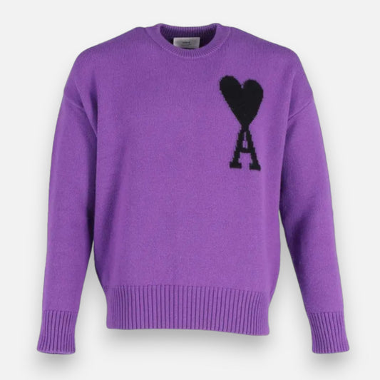 Pull AMI Paris purple