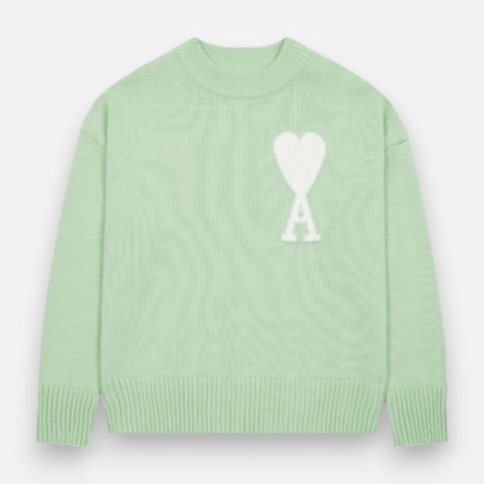 Pull AMI Paris Pastel green