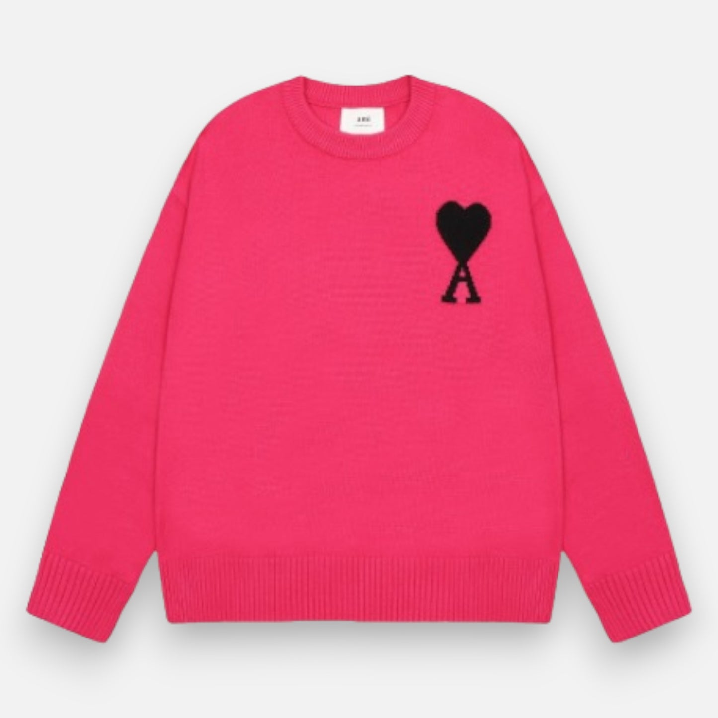 Pull AMI Paris Flash pink