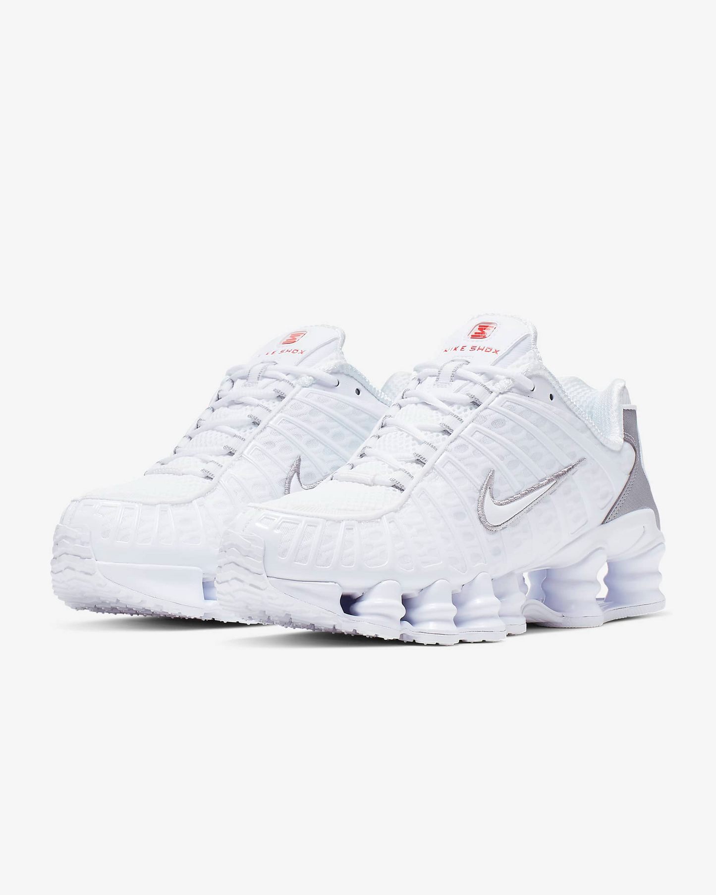 Nike Shox TL White Metallic Silver