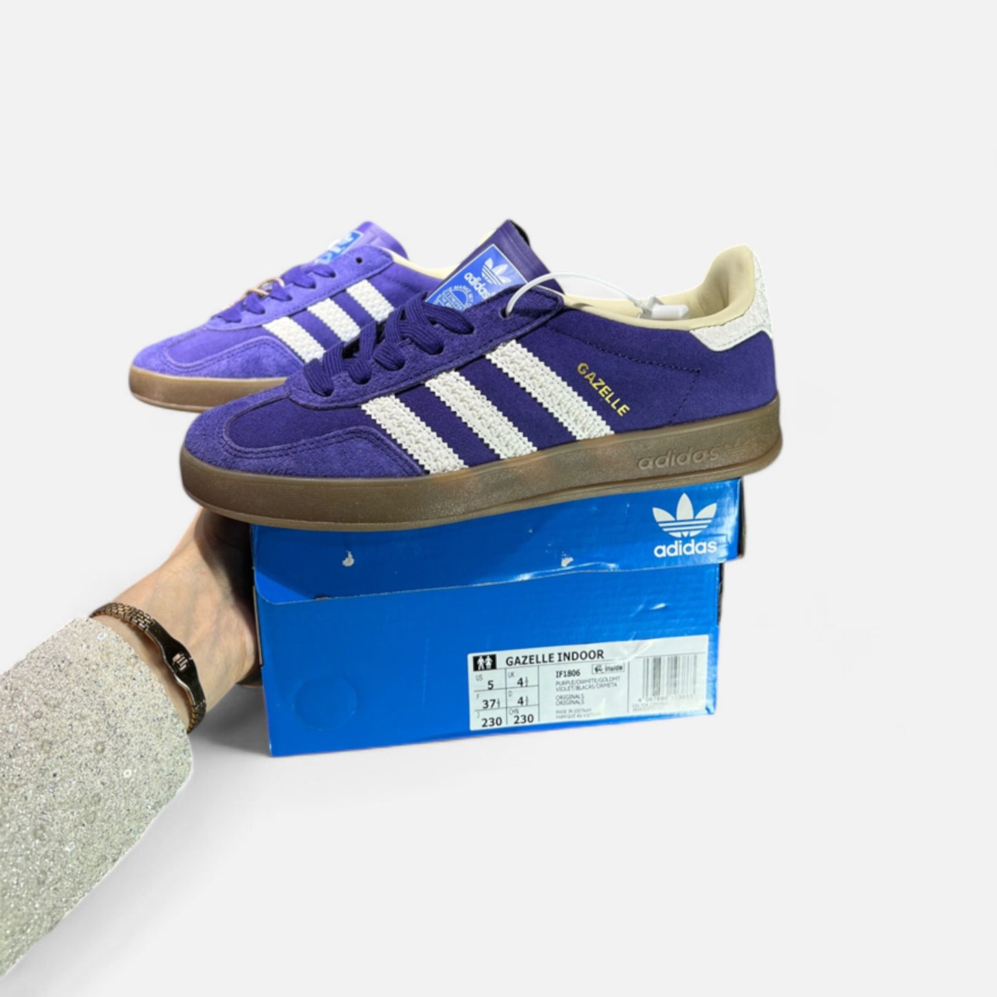 Adidas Gazelle Indoor Blue Mystic