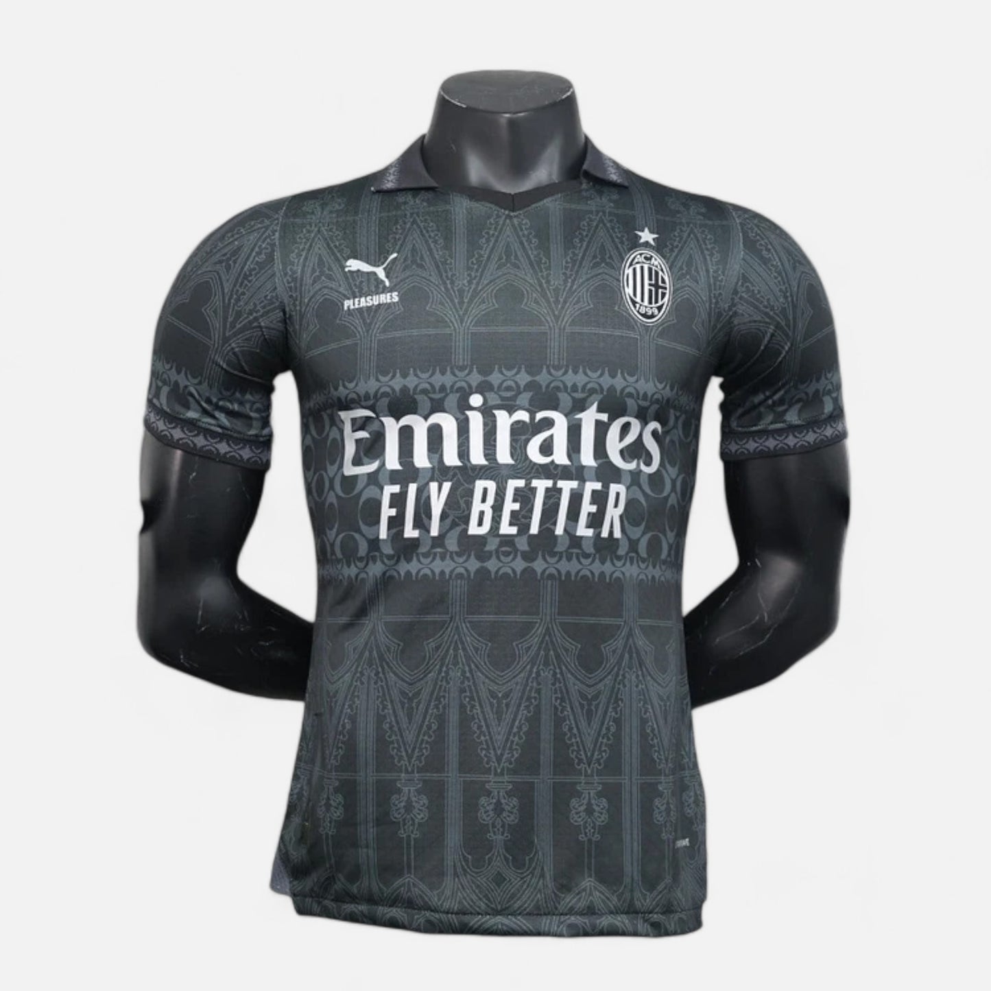 Maillot AC Milan x Pleasures 2024-2025 fourth