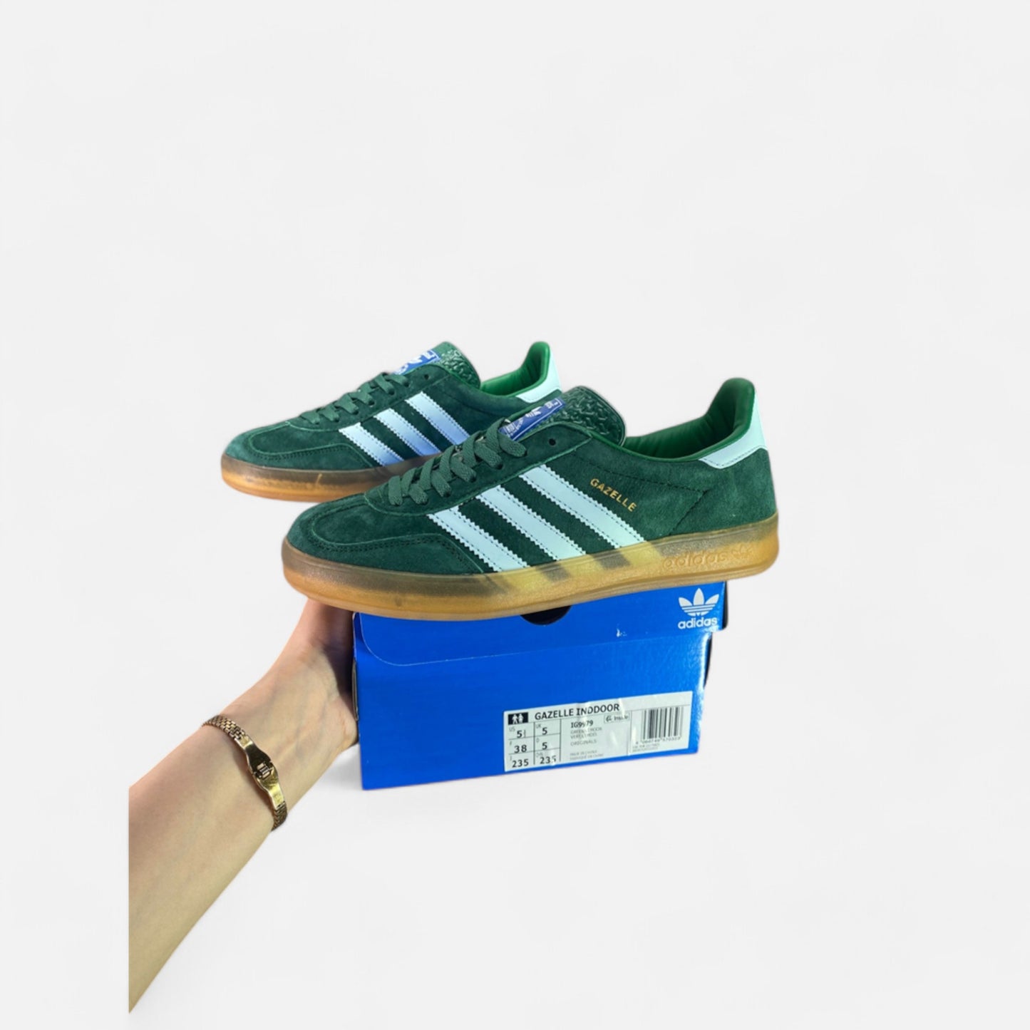 Adidas Gazelle Indoor Aquatic Forest