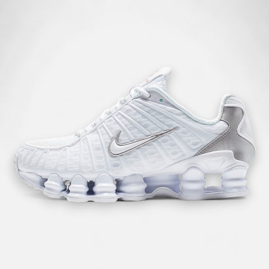 Nike Shox TL White Metallic Silver