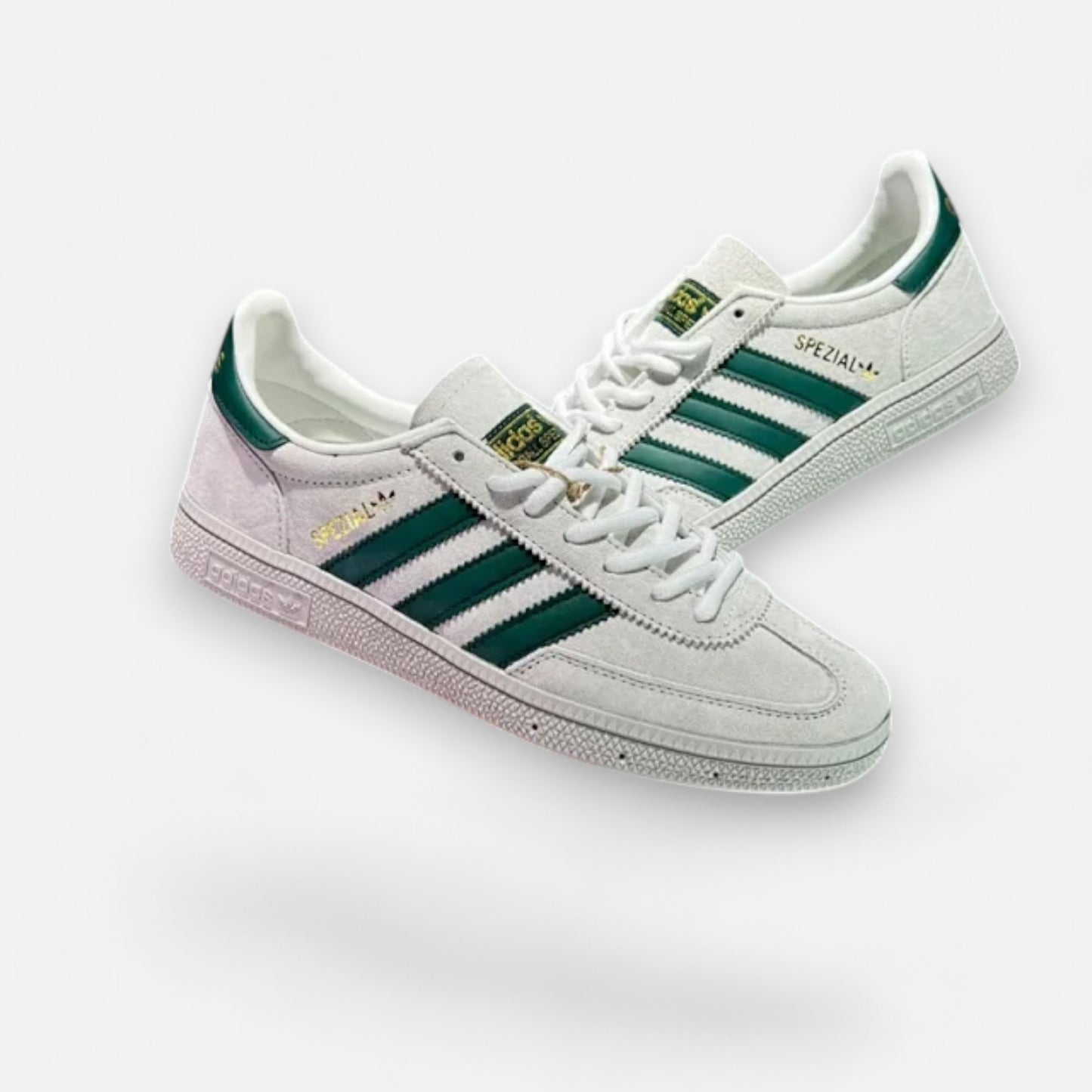 Adidas Handball Spezial Crystal White Dark Green