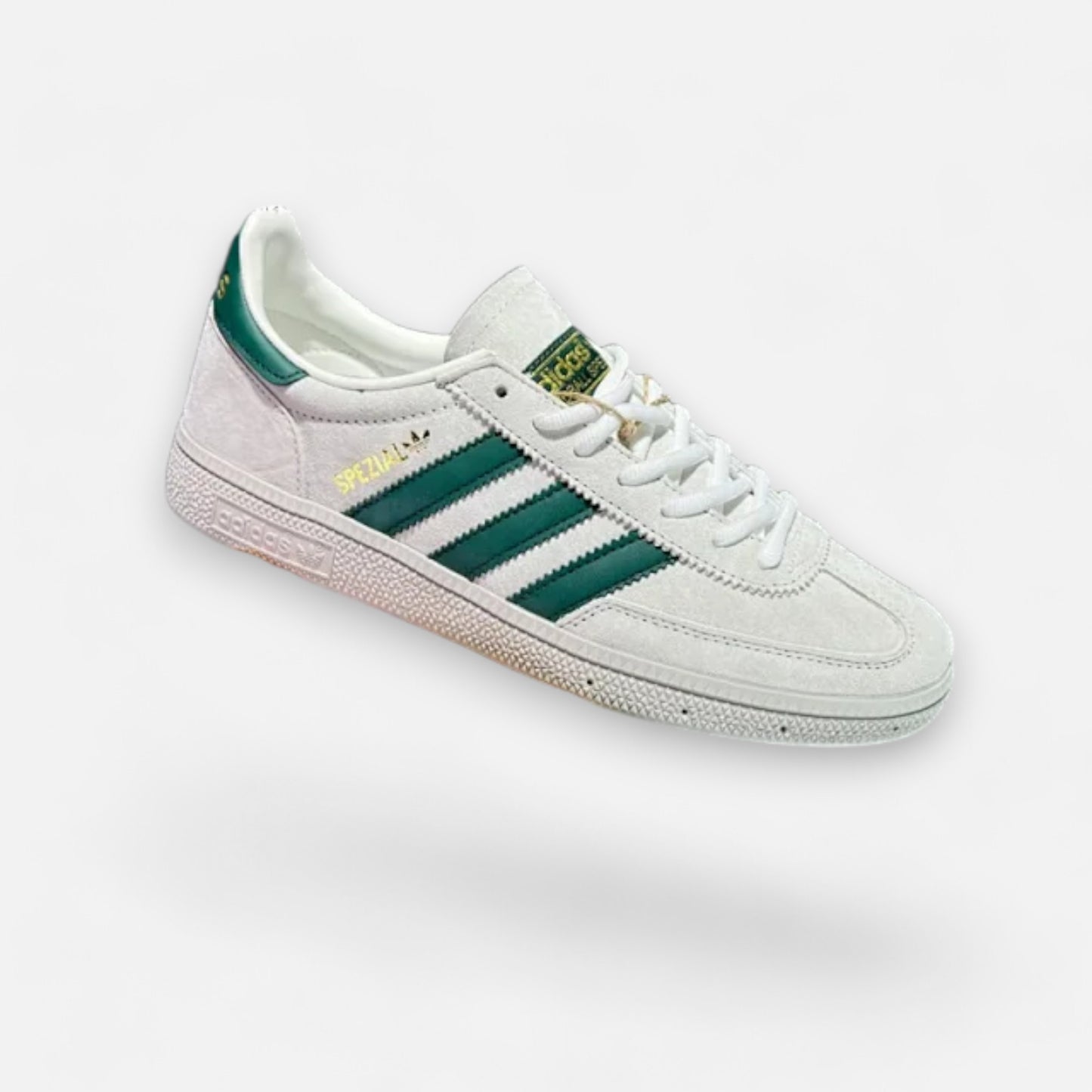 Adidas Handball Spezial Crystal White Dark Green