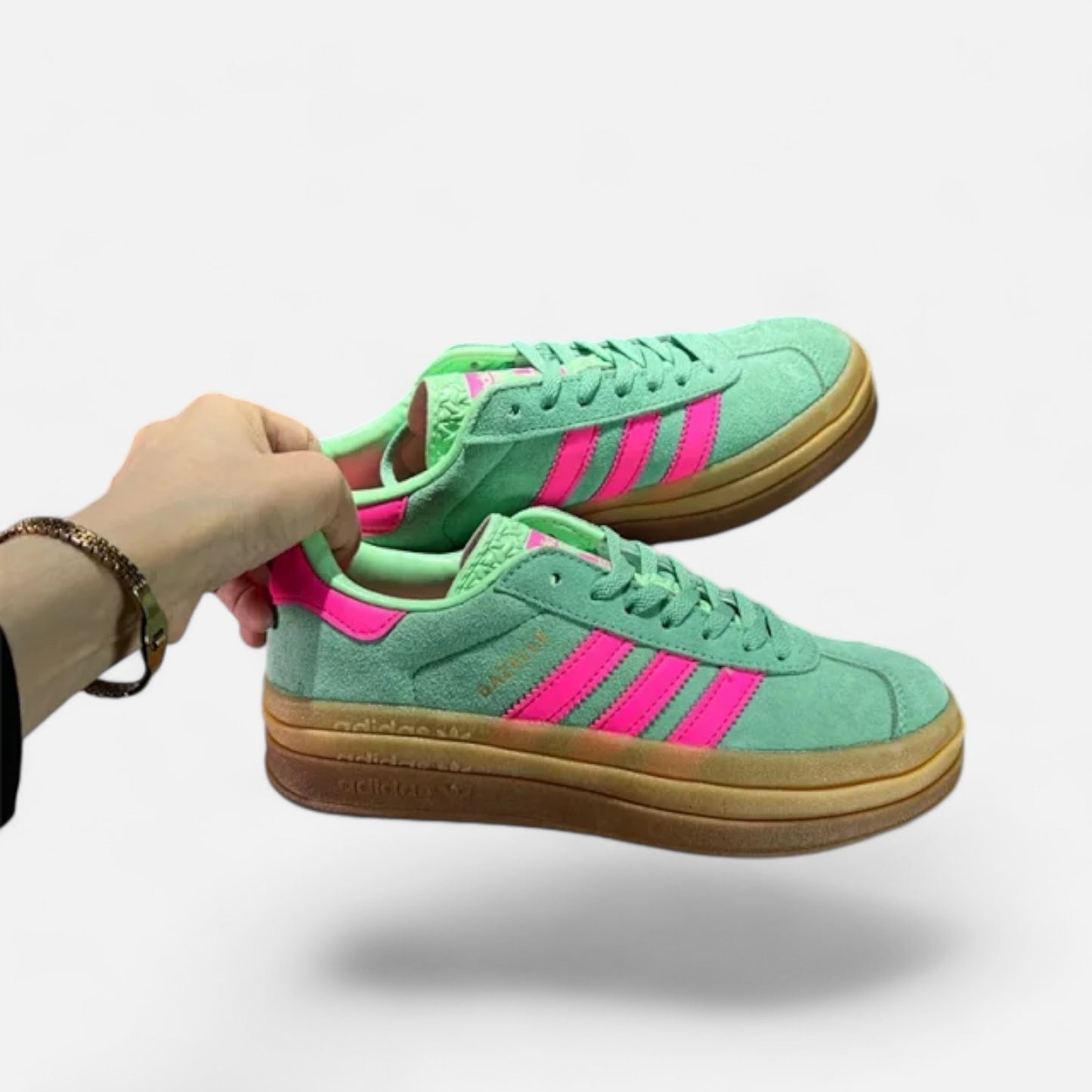 Adidas Gazelle Bold Pulse Mint Pink