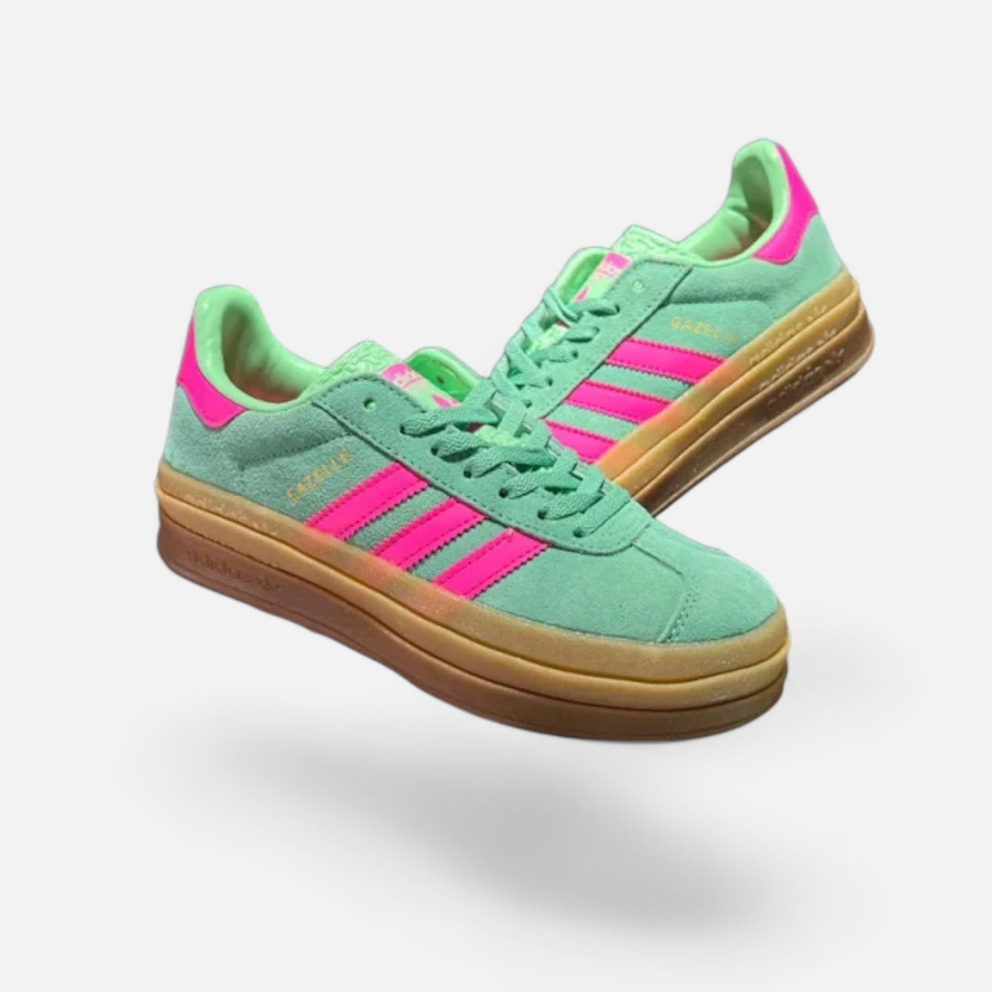 Adidas Gazelle Bold Pulse Mint Pink