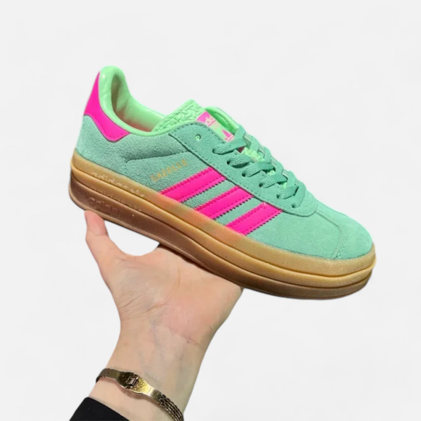 Adidas Gazelle Bold Pulse Mint Pink